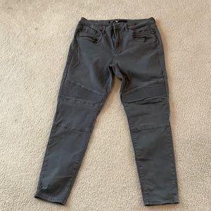 Moto style jeans